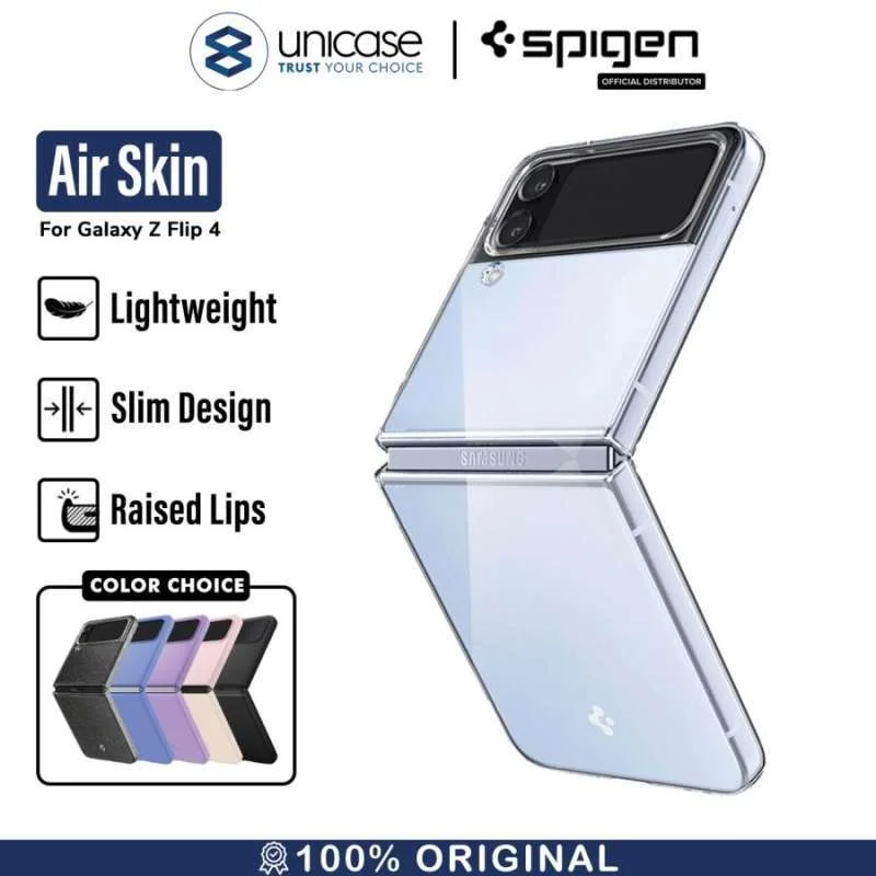 Case Samsung Galaxy Z Flip 4 Spigen Air Skin Hardcase Slim Thin Casing