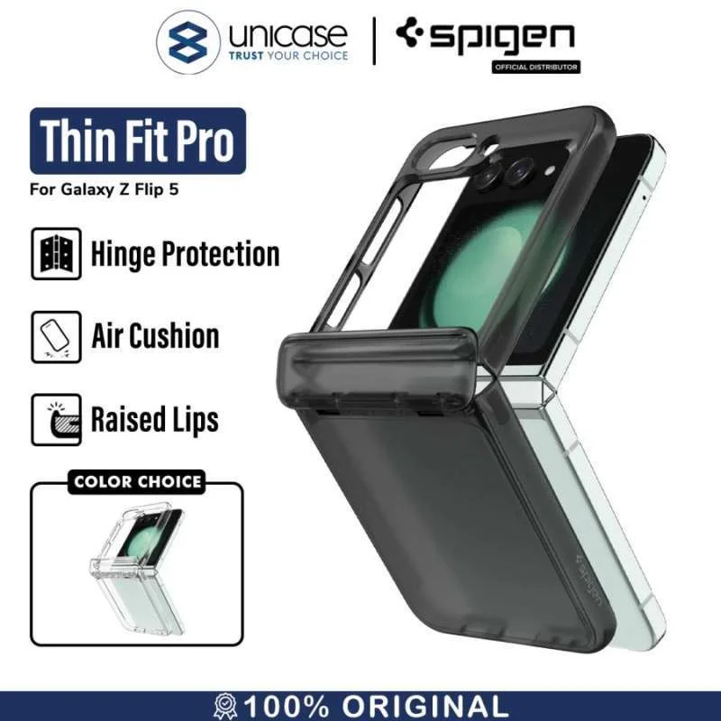Case Samsung Galaxy Z Flip 5 Spigen Thin Fit Pro Hardcase Slim Casing