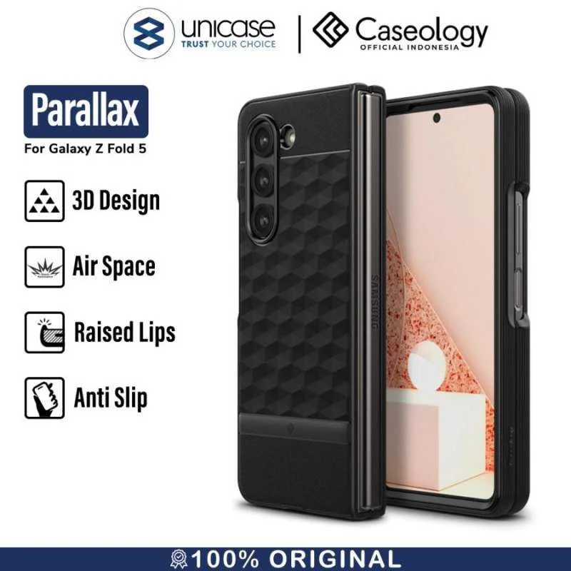 Case Samsung Galaxy Z Fold 5 Caseology Parallax Hybrid Slim 3D Casing