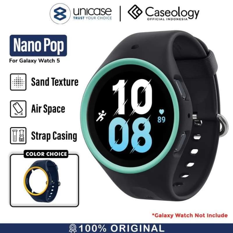 Case Strap Galaxy Watch 5 Pro/4 40/44/45mm Caseology Nano Pop Soft TPU