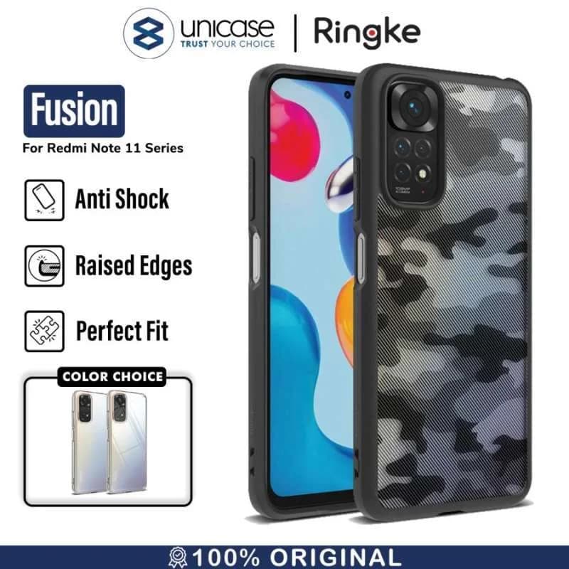 Case Xiaomi Redmi Note 11/S/Pro Plus 5G Ringke Fusion Hybrid Casing