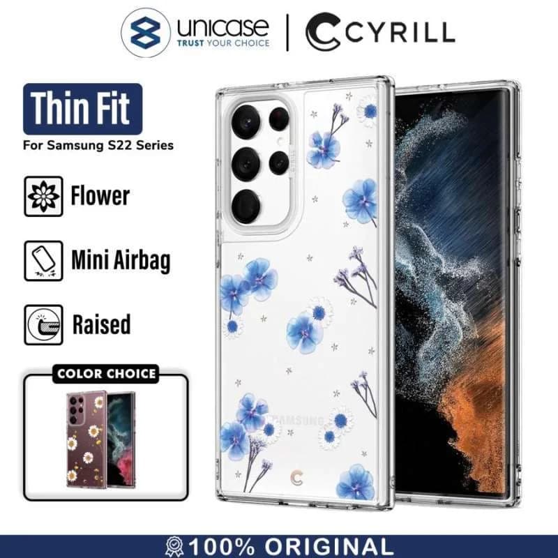 Case Samsung Galaxy S22 Ultra Plus 5G Cyrill Cecil Hybrid Motif Casing