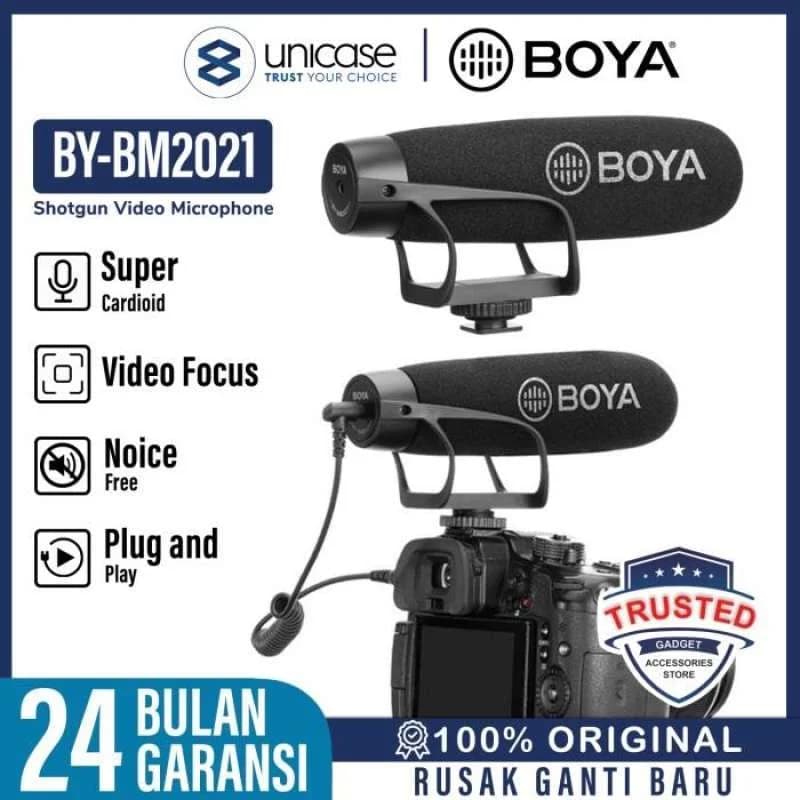 Microphone Boya BY-BM2021 Super Cardioid Shotgun Mic Camera DSLR HP