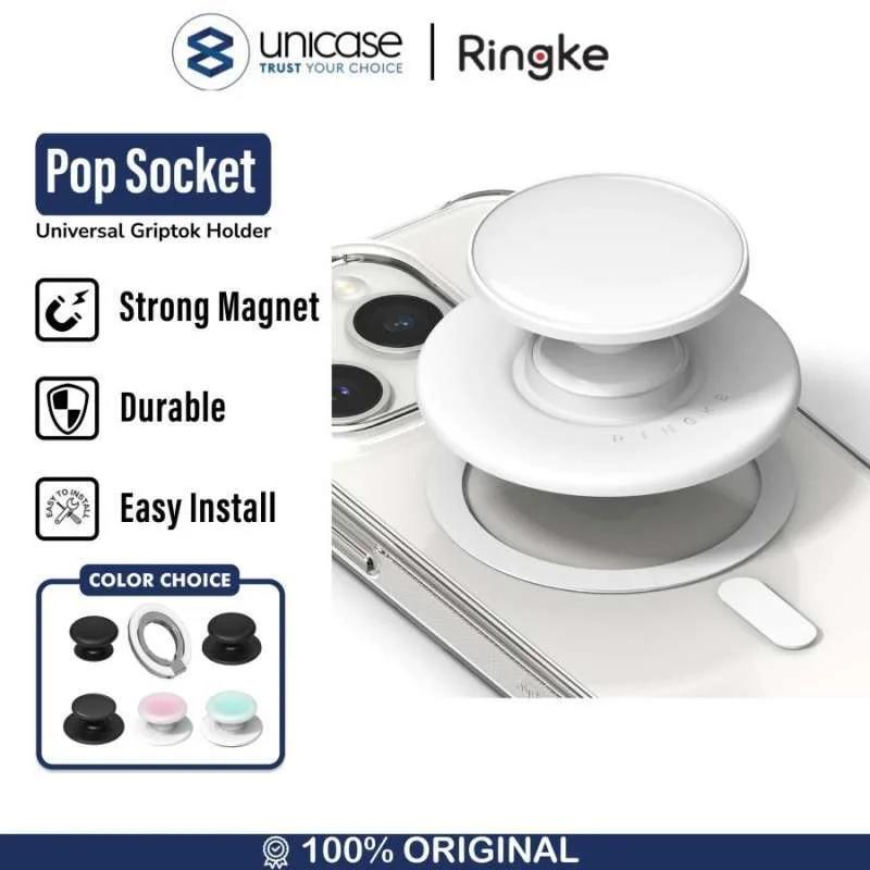 Pop Socket Magnetic Ringke Griptok Ring Magsafe Phone Stand Holder HP