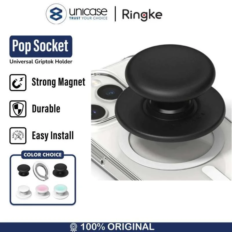 Pop Socket Magnetic Ringke Griptok Ring Magsafe Phone Stand Holder HP