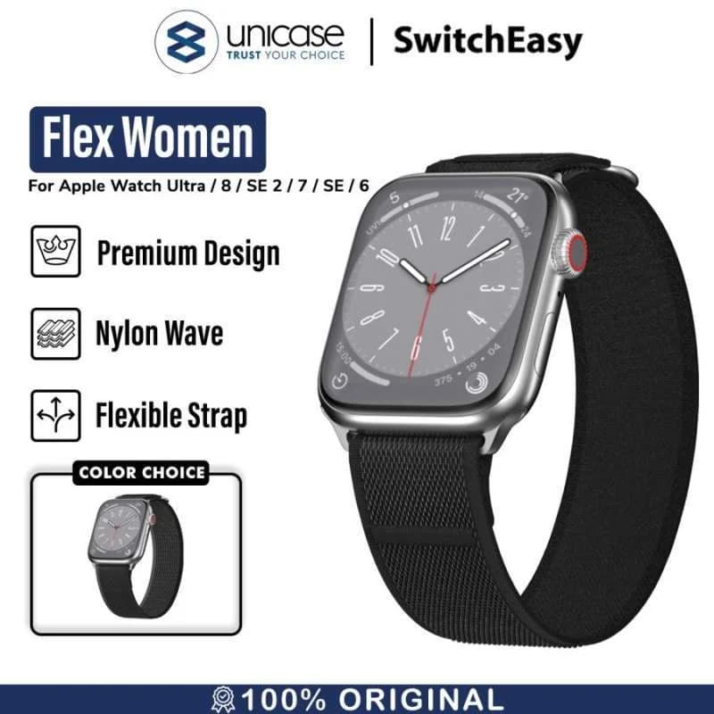 Strap Apple Watch Ultra 2 9/8 49/45/41mm SwitchEasy Flex Woven Nylon