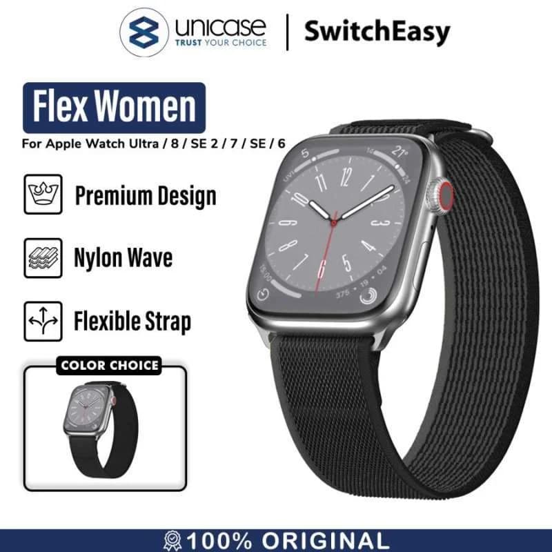 Strap Apple Watch Ultra 2 9/8 49/45/41mm SwitchEasy Flex Woven Nylon