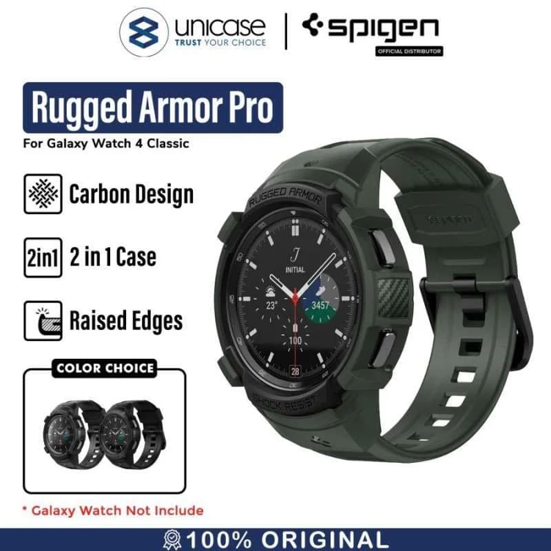 Strap /Case Galaxy Watch 4 Classic 46mm /42mm Spigen Rugged Armor Soft