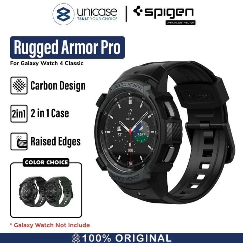 Strap /Case Galaxy Watch 4 Classic 46mm /42mm Spigen Rugged Armor Soft
