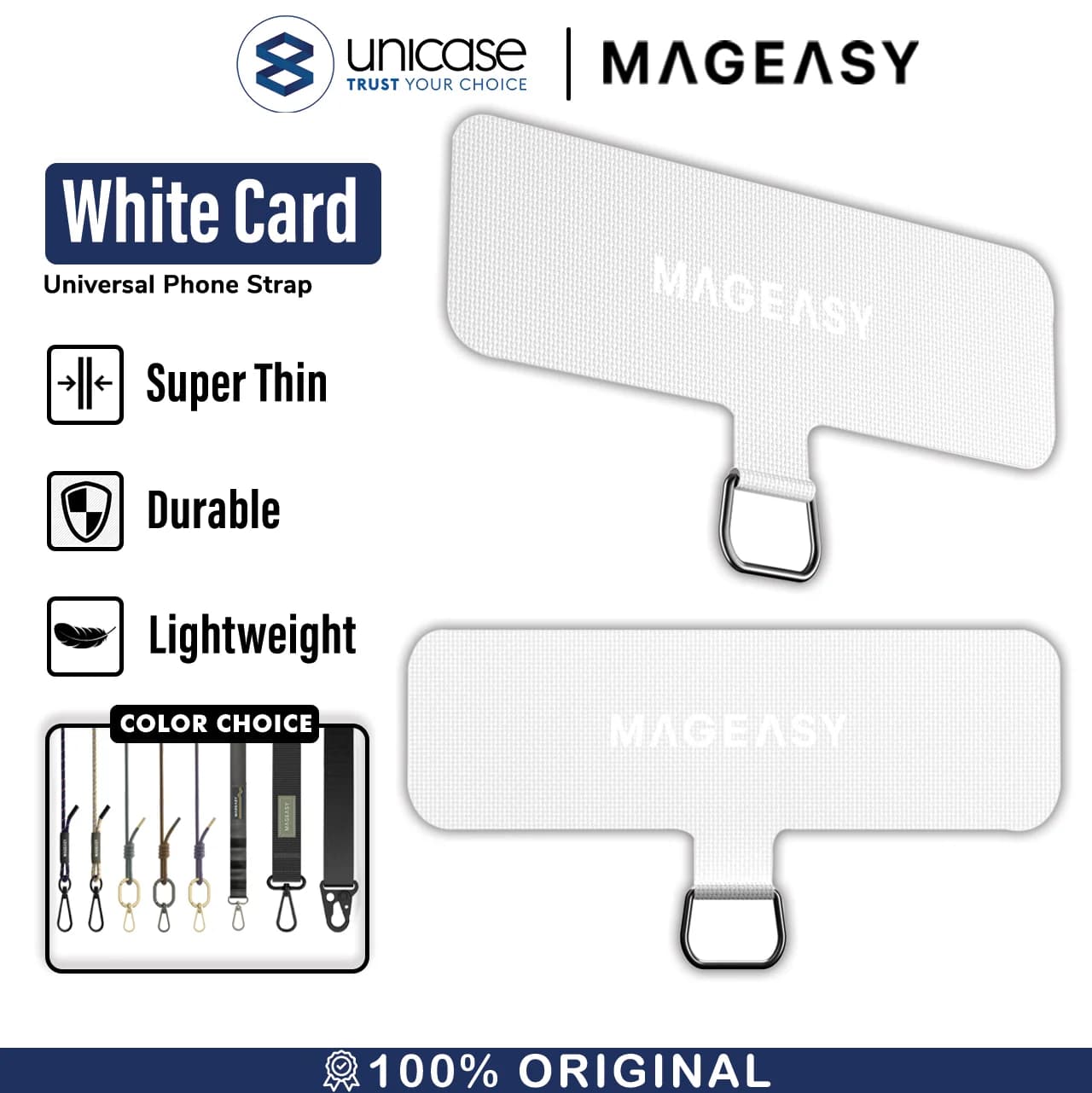 Strap Tali Gantungan HP MagEasy Body Lanyard Handphone ID Card Camera