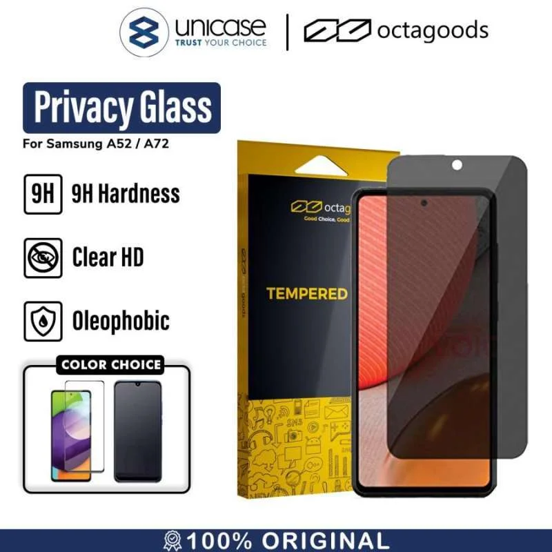 Tempered Glass Samsung Galaxy A52 / A72 OctaGoods Glass Full Cover