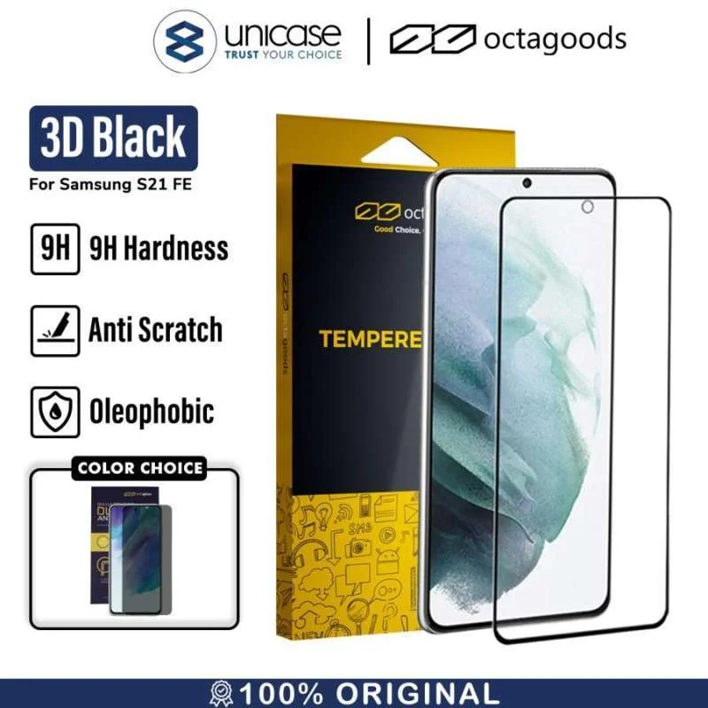 Tempered Glass Samsung Galaxy S21 FE 5G OctaGoods Full Cover Clear