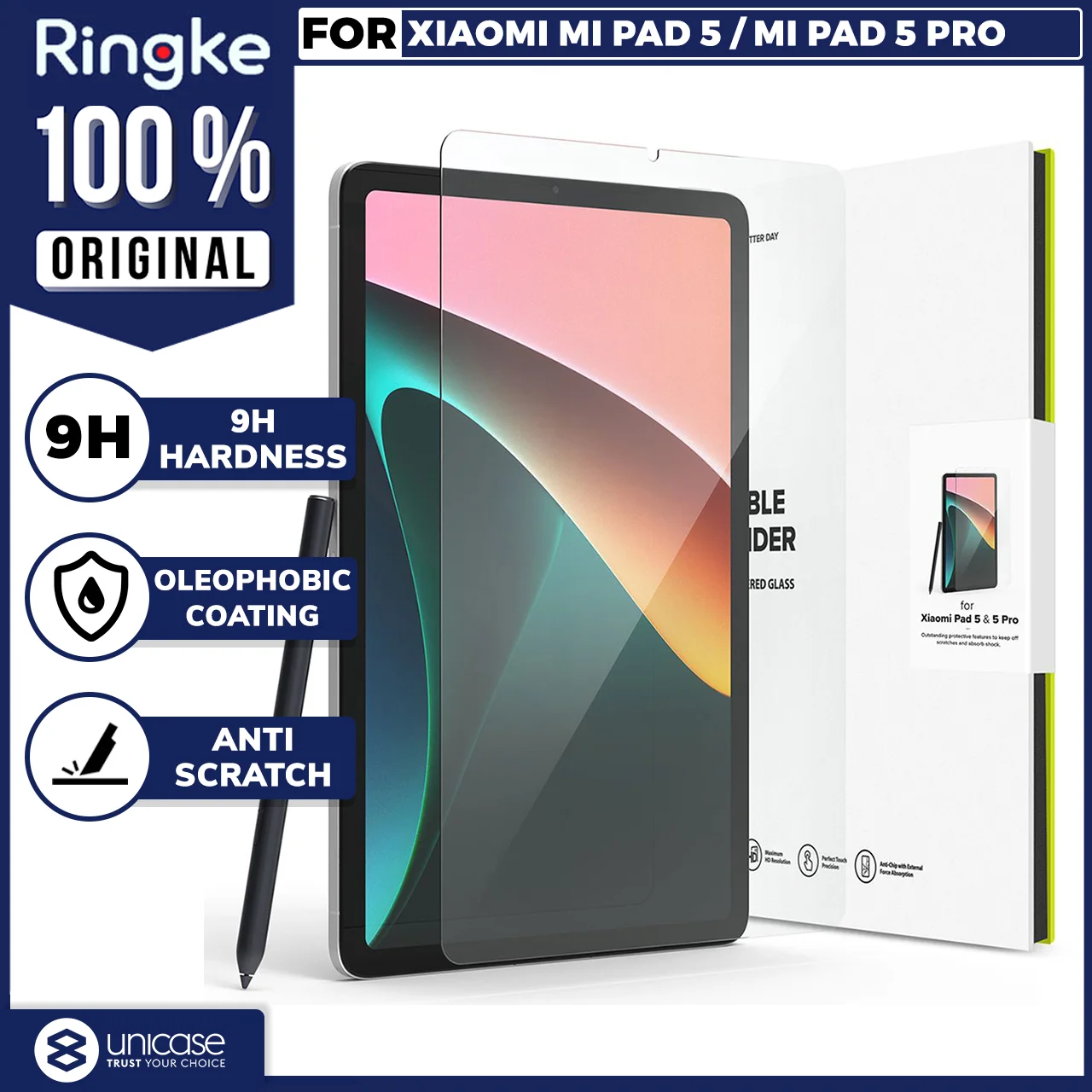 Tempered Glass Xiaomi Mi Pad 5 / 5 Pro Ringke ID Full Cover Anti Gores