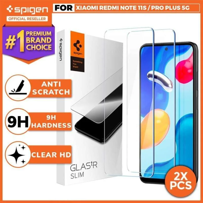 Tempered Glass Xiaomi Redmi Note 11S/Pro Plus 5G Spigen Glas tR Slim