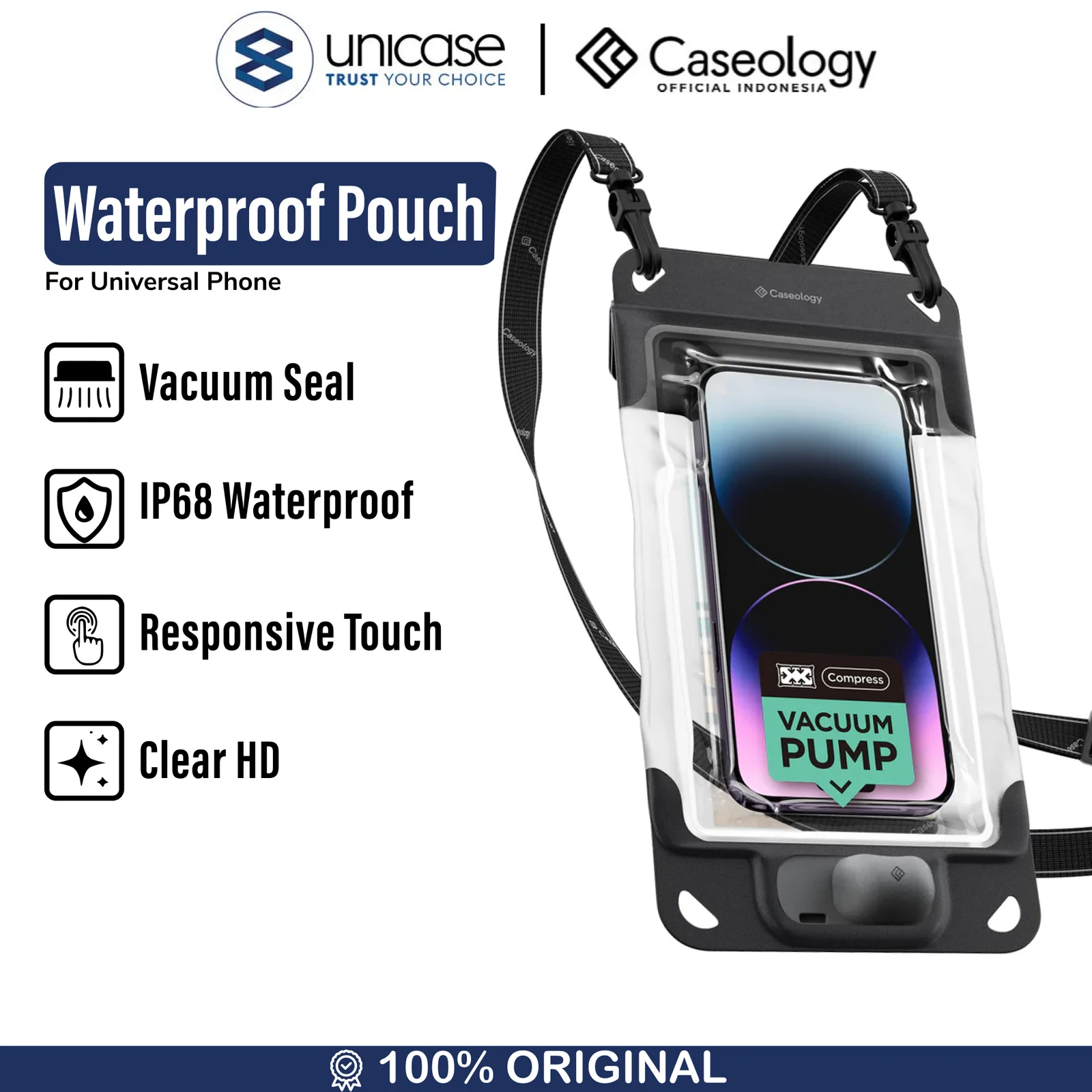 Universal Waterproof Phone Pouch Casing Caseology Anti Air