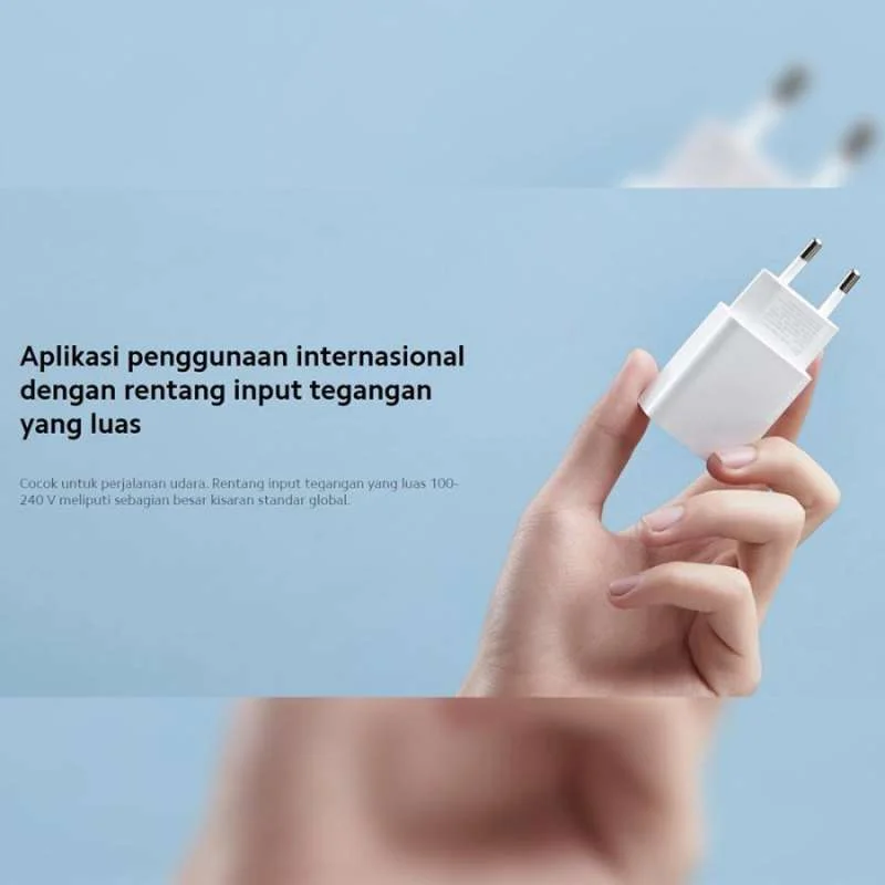 Wall Charger Kepala Adaptor Mini iPhone Xiaomi 20W USB C Fast Charging